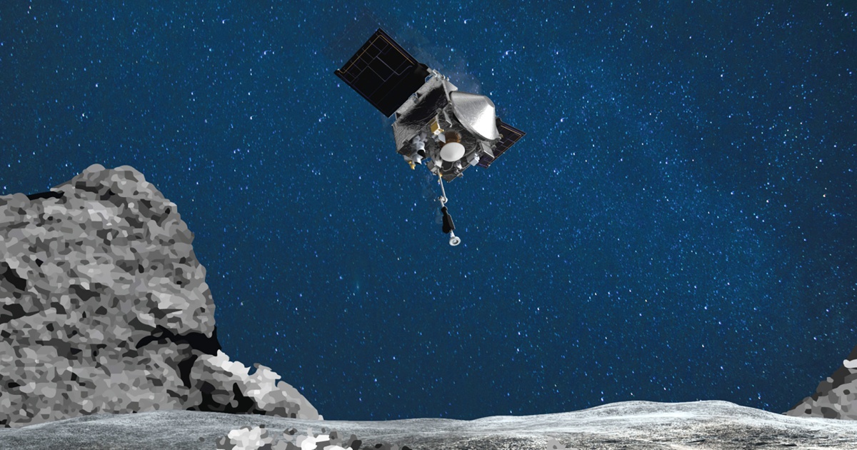 In a first, NASA returns asteroid samples to Earth
