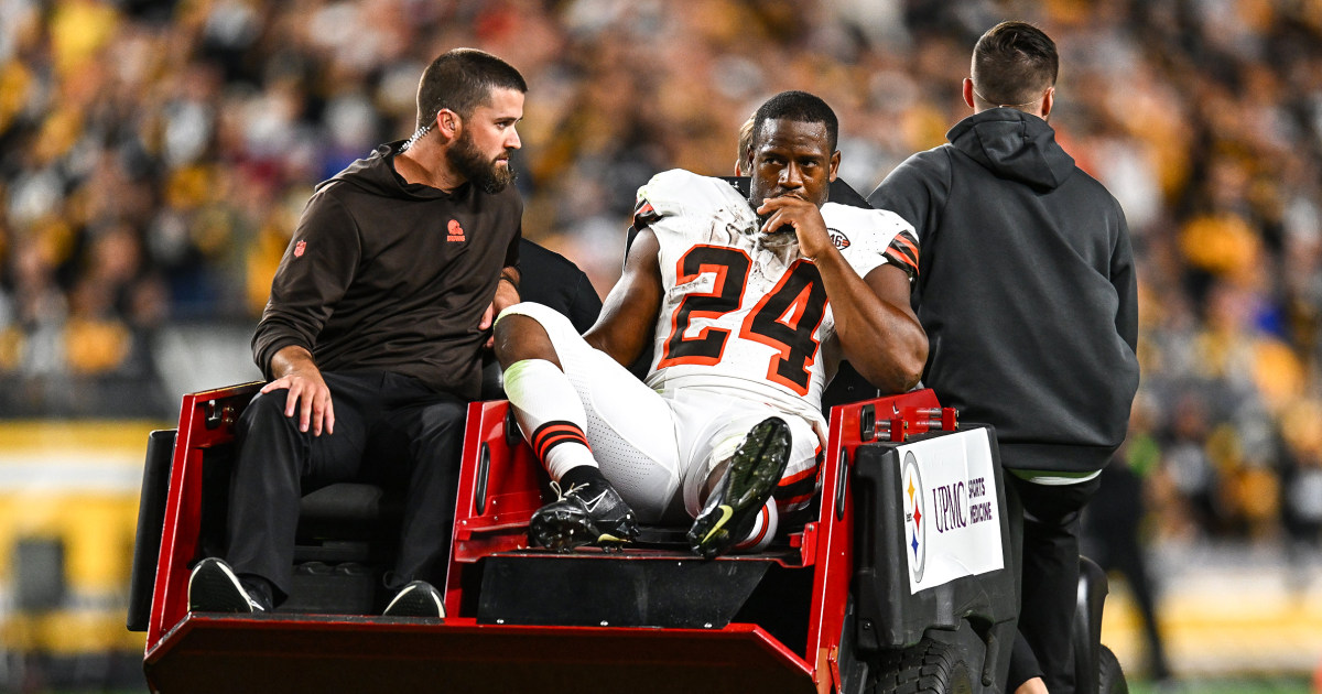 Nick Chubb's injury shows why running backs want more money — and why the  NFL won't pay them