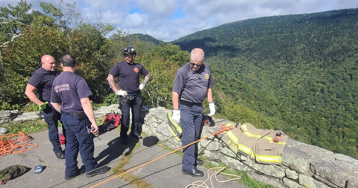 Woman falls 150 feet to her death from North Carolina cliff