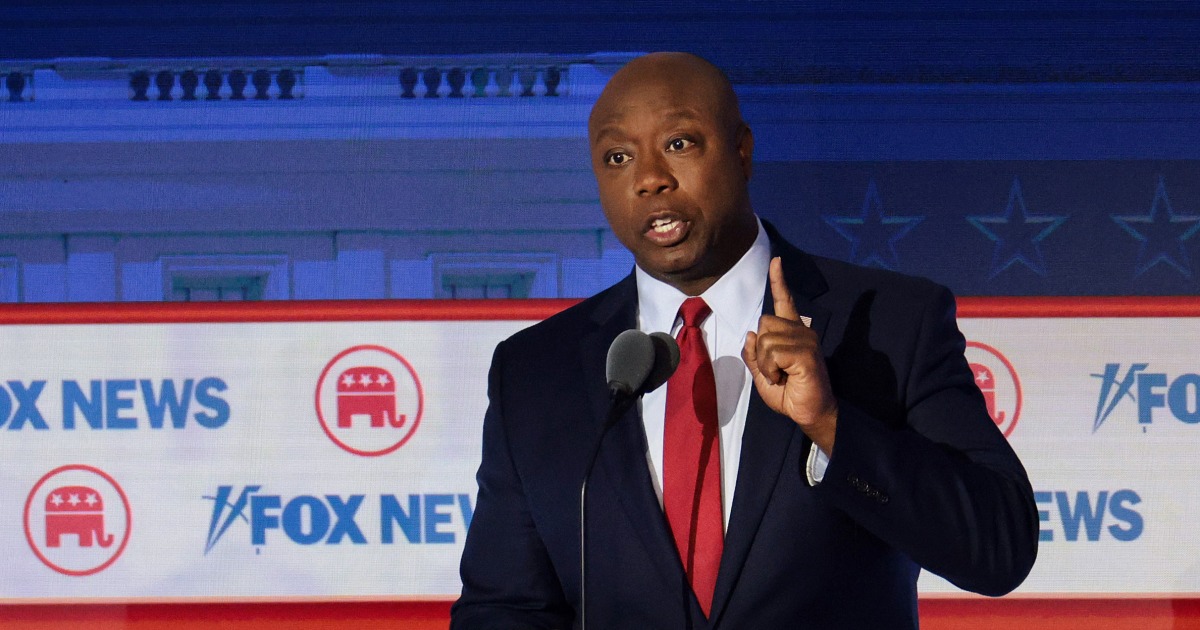 Tim Scott disappeared at the last GOP debate. His nice-guy routine is up for another test.