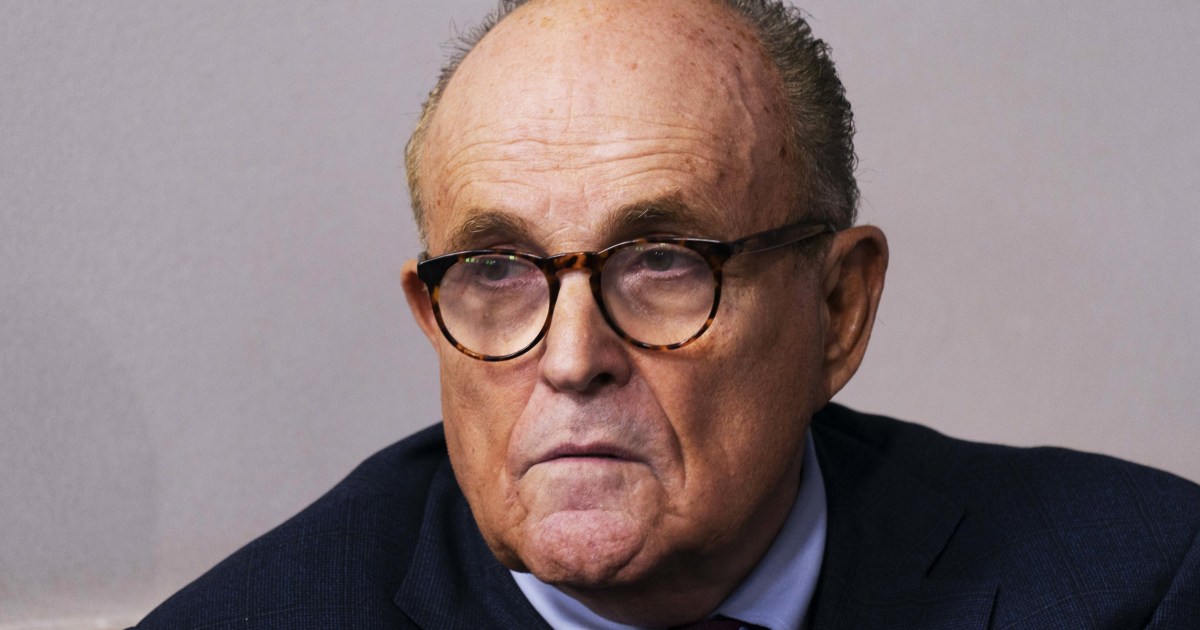 Rudy Giuliani satisfies judgment in defamation case brought by former Georgia election workers