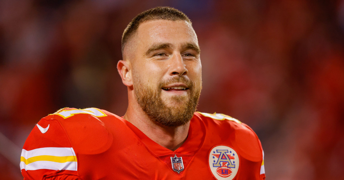 ‘A game to remember’ Travis Kelce says Taylor Swift looked ‘amazing