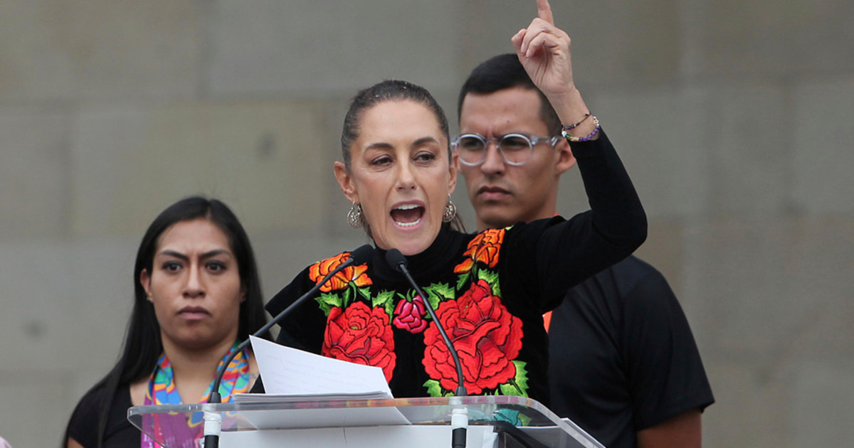 López Obrador's party chooses Claudia Sheinbaum as its presidential ...