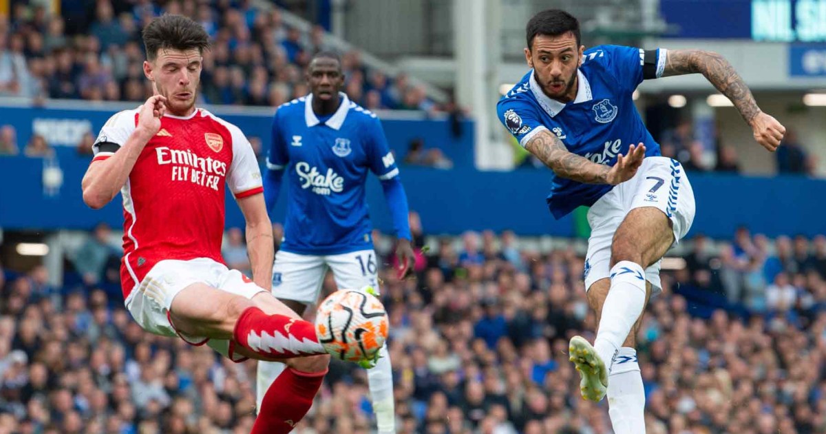 Arsenal supera al Everton que se hunde en la tabla general