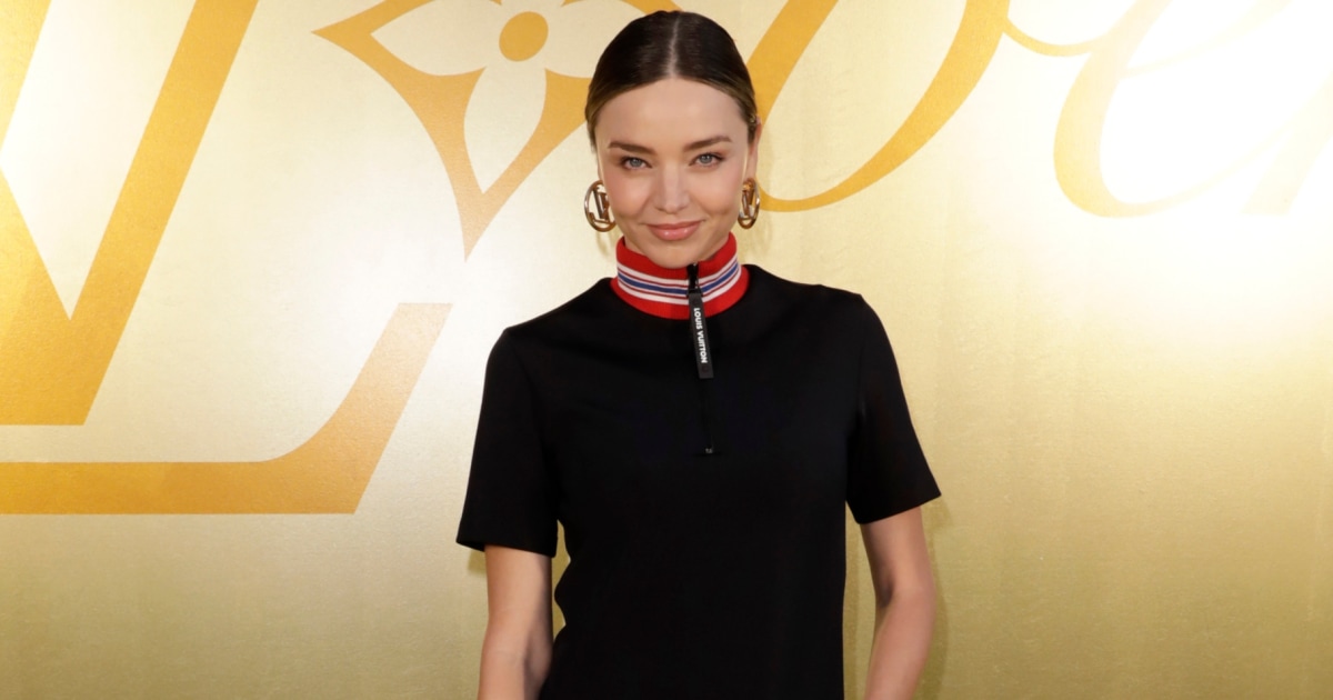 Miranda Kerr Revela Que Ser Madre Por Cuarta Ocasi N   Miranda Kerr Louis Vuitton Menswear Spring Summer 2024 4b48e5 