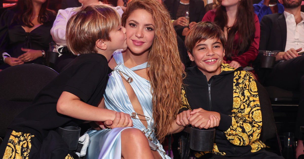 Las emotivas palabras de Shakira para sus hijos en los MTV VMAs