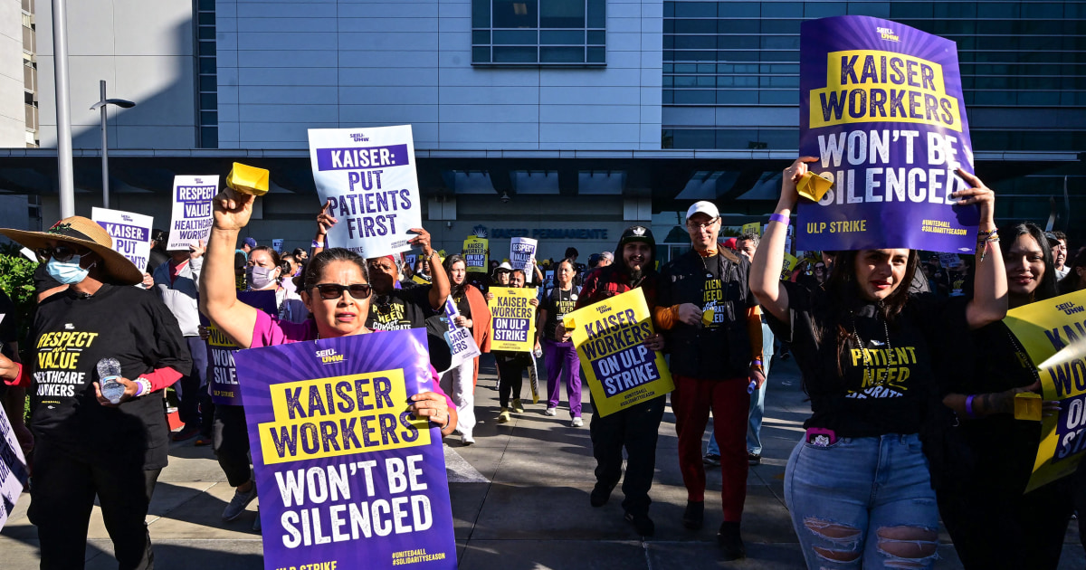 See where the Kaiser Permanente strikes are happening in the U.S.