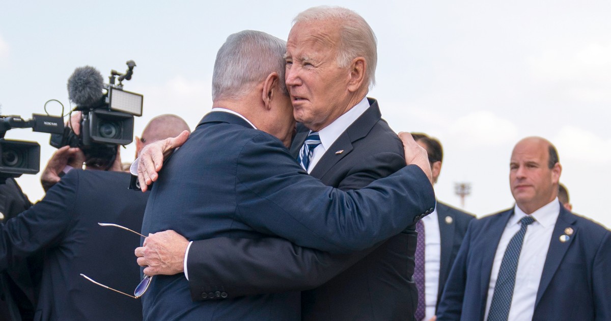 ВАШИНГТОН — В първите седмици на войната Израел Хамас президентът Джо