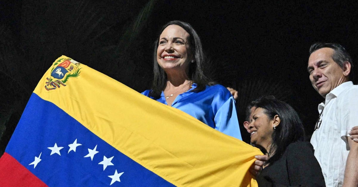 Venezuela opposition leader Maria Corina Machado claims presidential primary win amid early results