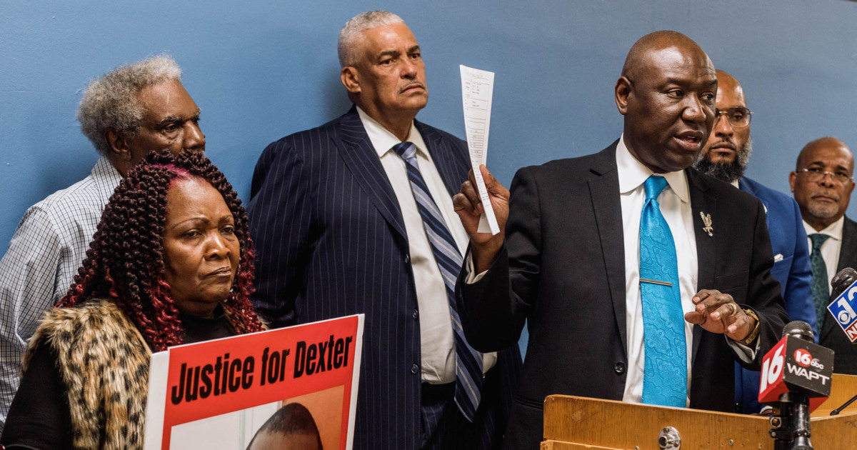 Ben Crump calls for DOJ to investigate how police handled Dexter Wade’s death