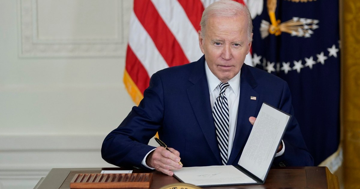 Biden signs executive order to oversee and invest in AI tech
