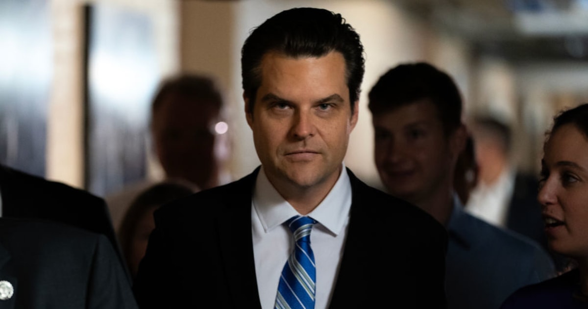 Republican Congressman Matt Gaetz Introduces Motion To Remove Kevin Mccarthy As Leader Of The 5997