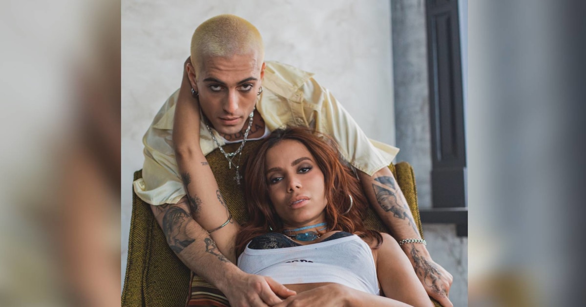 Anitta y Damiano, de Måneskin, desbordan pasión en 'Mil veces'