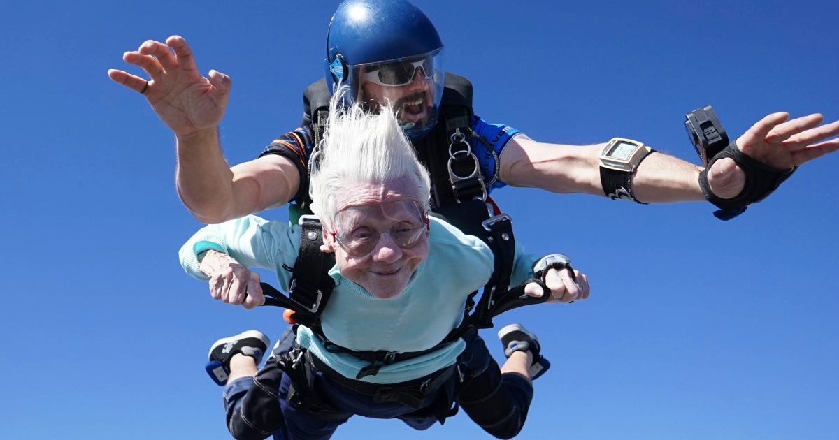 Dorothy Hoffner, 104-Year-Old Skydiver, Dies Just Days After Record ...