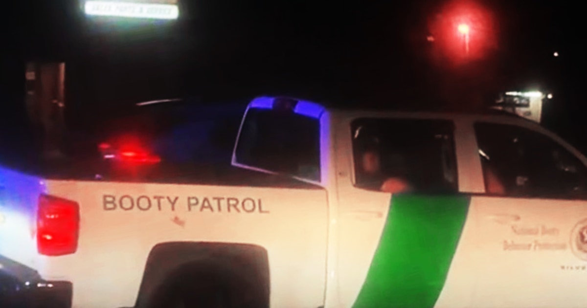 Driver of ‘Booty Patrol’ truck that resembled Border Patrol is cited in Florida