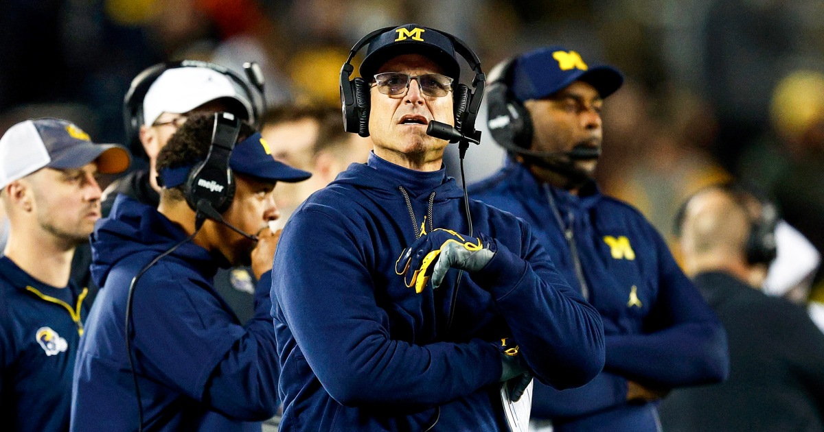 L’entraîneur de football du Michigan, Jim Harbaugh, suspendu des 3 derniers matchs de l’équipe, annonce Big Ten