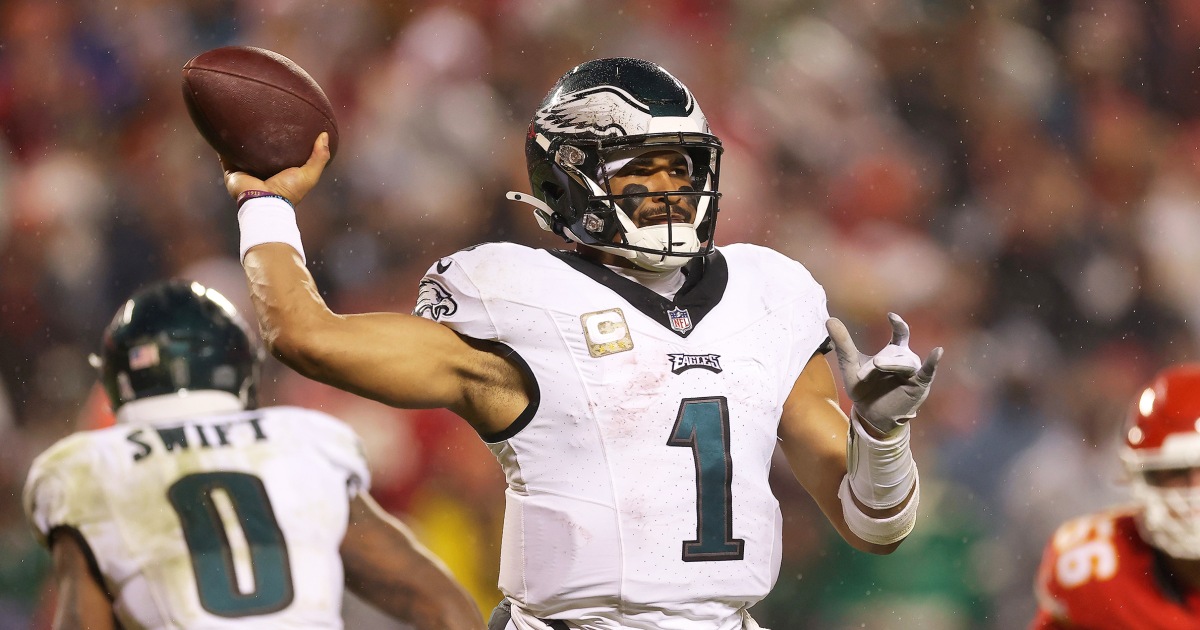 Jalen Hurts Leads Second-half Rally As Eagles Beat Chiefs In Super Bowl ...