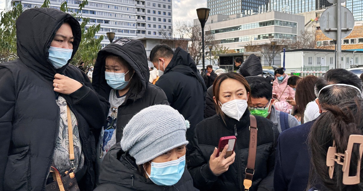 China says respiratory illness cases under control; Taiwan issues travel advisory - NBC News