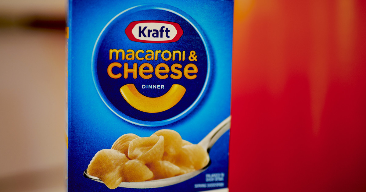 Kraft дебютира без млечни продукти Mac и сирене в САЩ