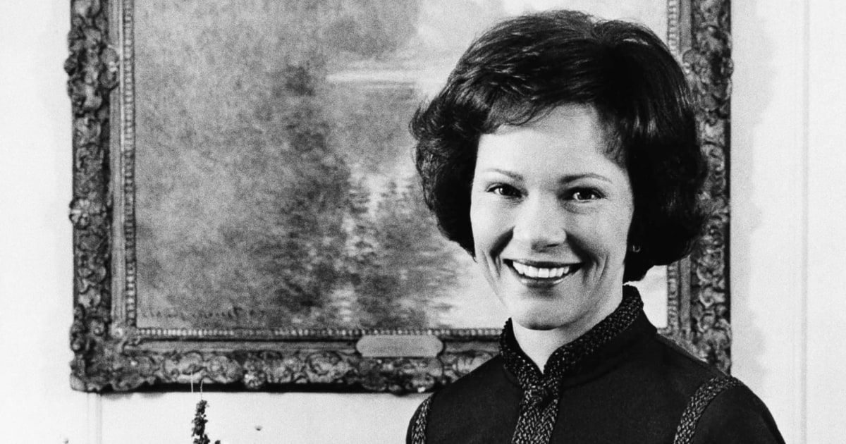 Carter, wife of former President Jimmy Carter, dedicated her public
