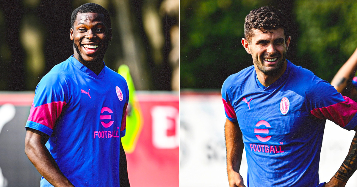 El AC Milan Sorprende A Yunus Musah Y Christian Pulisic En Thanksgiving