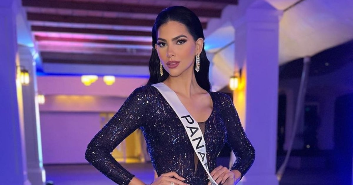 Miss Panamá presentó su traje nacional para Miss Universo