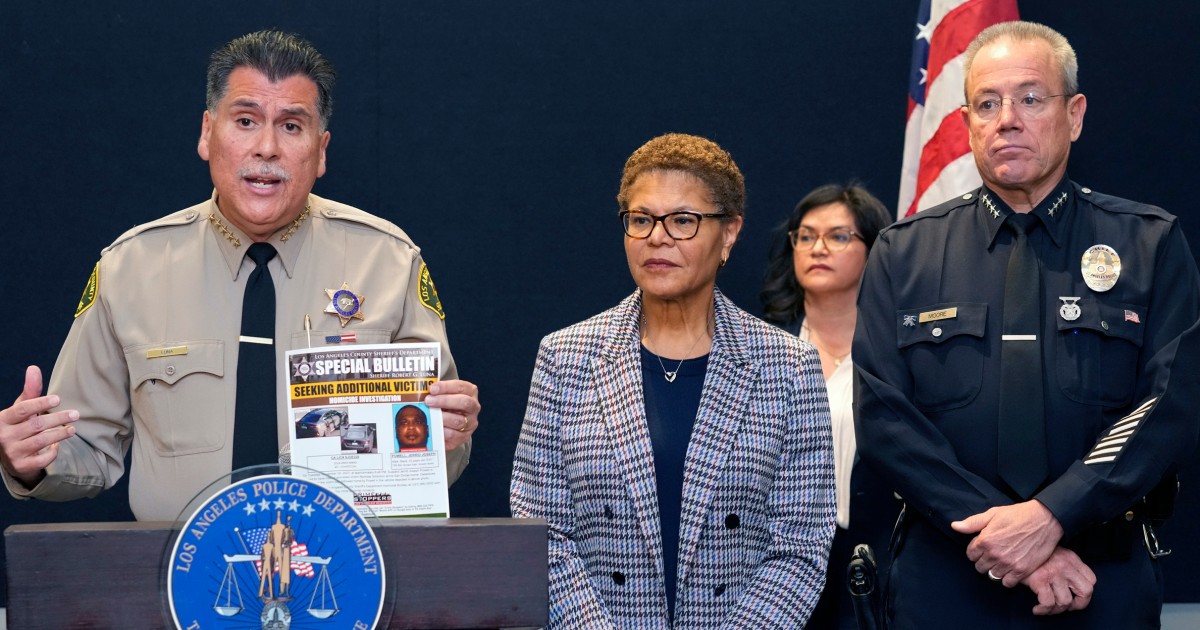 Как е идентифициран заподозреният в убийствата на 4 мъже в окръг Лос Анджелис