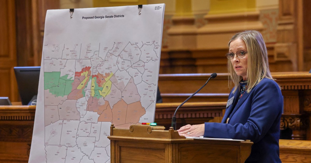 Новата карта на Конгреса на Джорджия създава нов малцинствен район чрез демонтиране на друг 