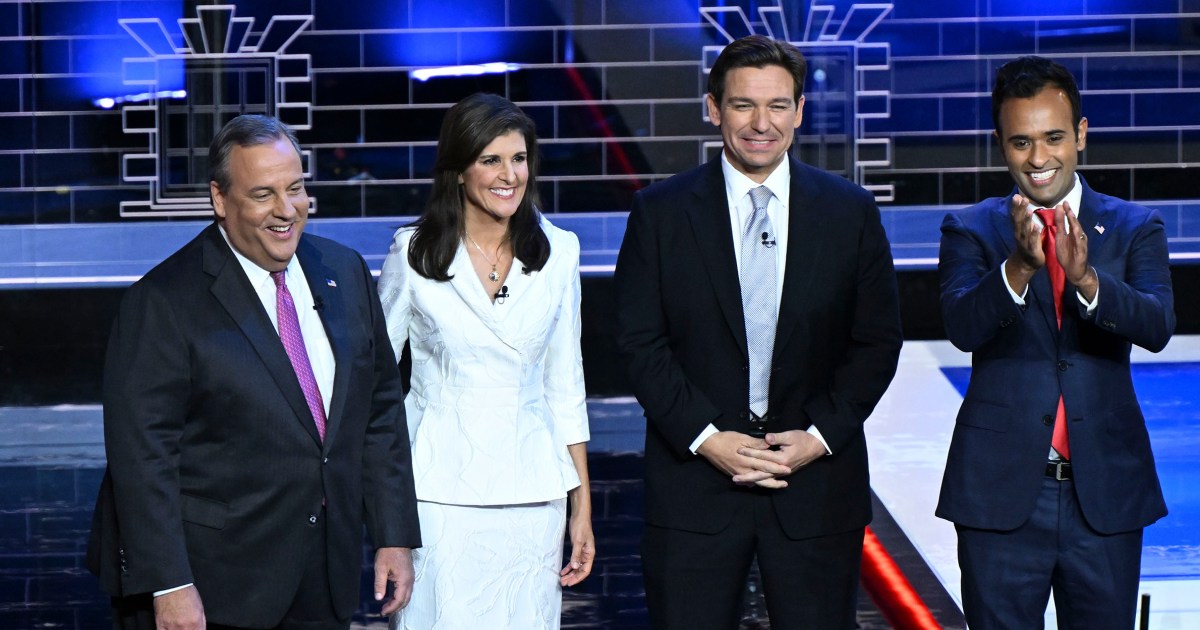 Етапът на дебата на Републиканската партия се свива до четирима кандидати
