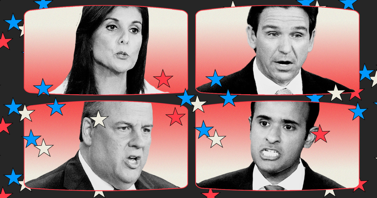 Какво да знаете за тазвечершния дебат на Републиканската партияЧетирима кандидати