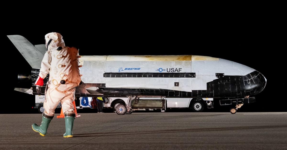 The secret X-37B spaceplane returns to orbit with support from SpaceX