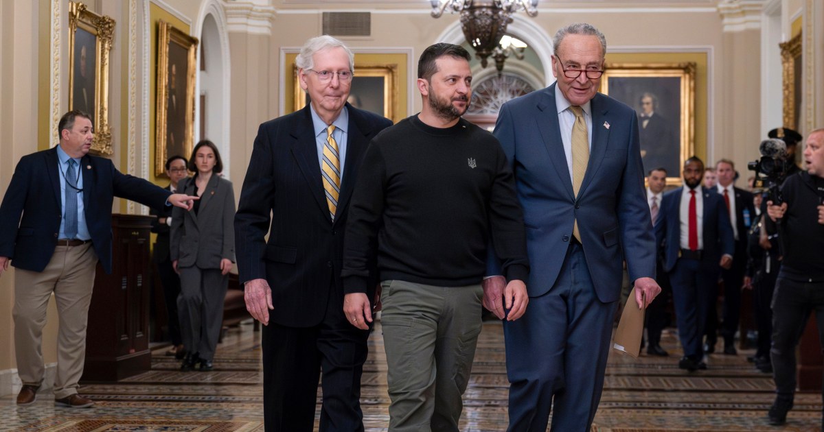 Live updates: Zelenskyy to meet with Biden and leaders in Congress as time runs out on war aid