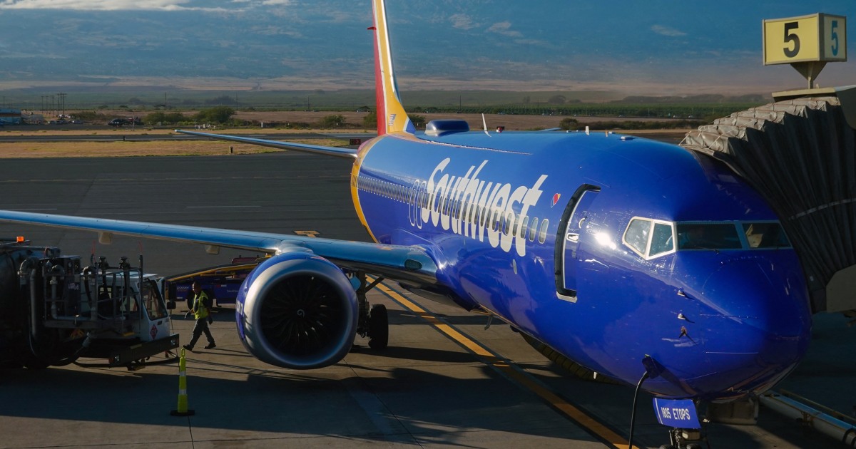 Министерството на транспорта глоби Southwest Airlines 140 милиона за големи