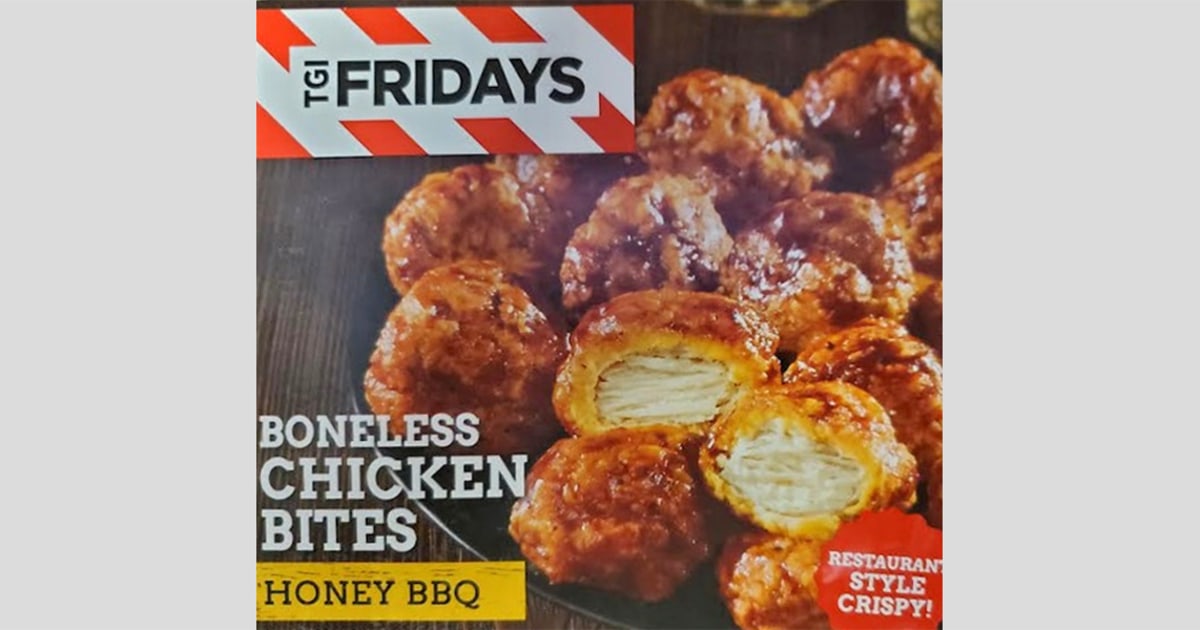 Приблизително 13 тона пиле с марка TGI Fridays продавани в
