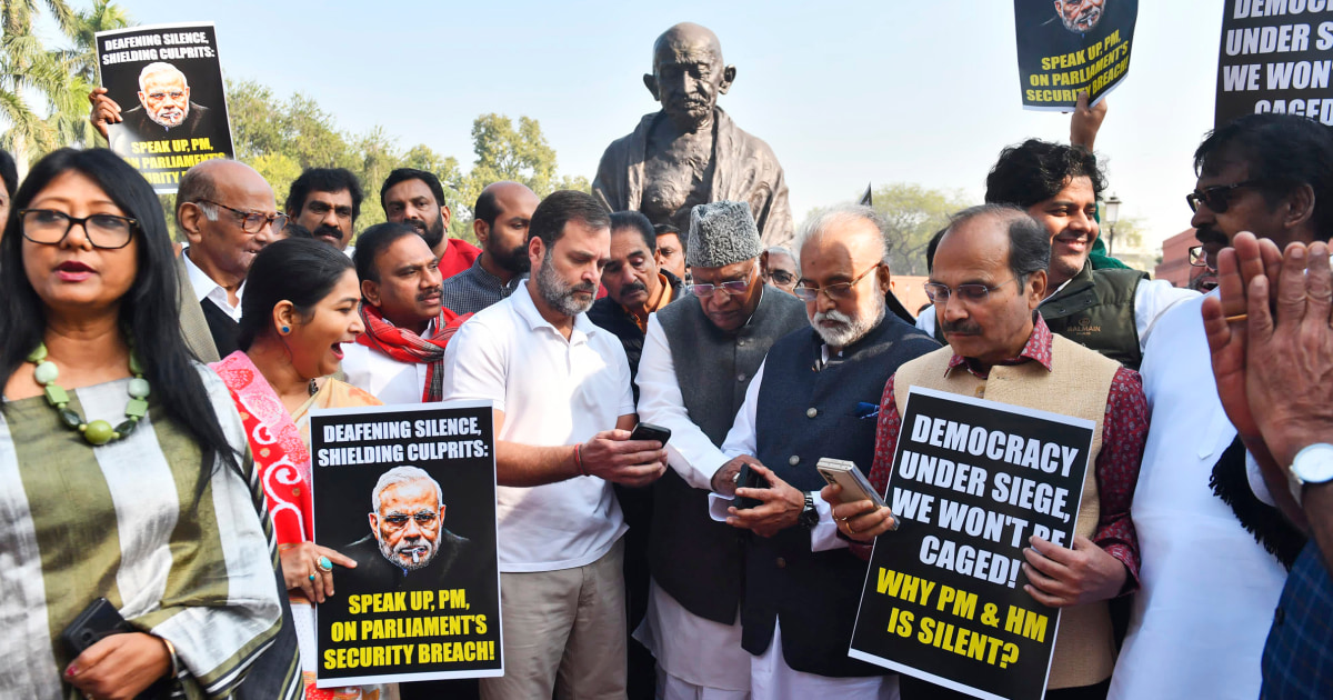 НОВО ДЕЛХИ — Индия отстрани десетки депутати от своя парламент