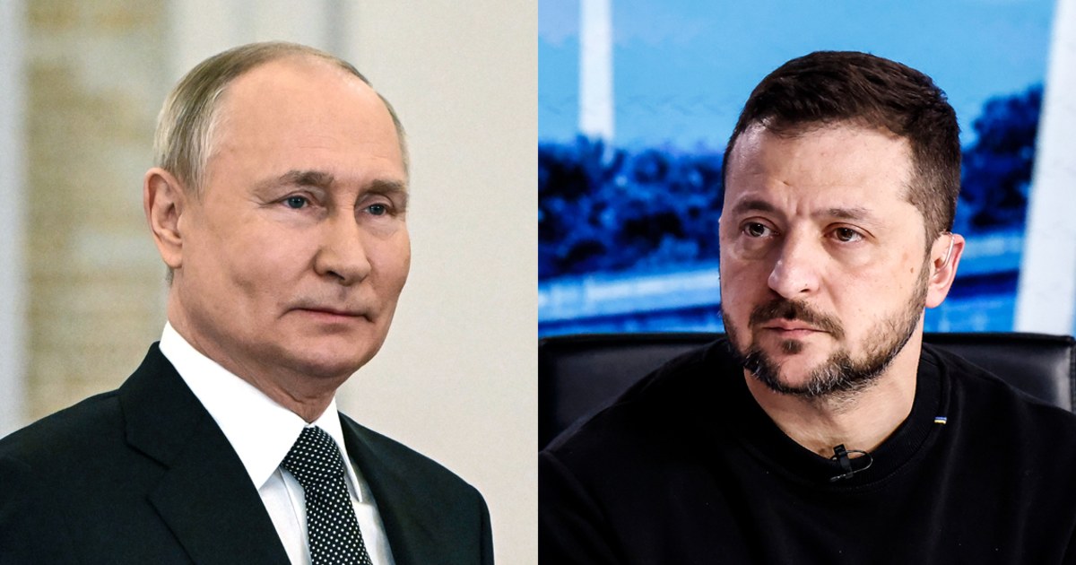 Руският Владимир Путин и украинският Владимир Зеленски стигнаха до две