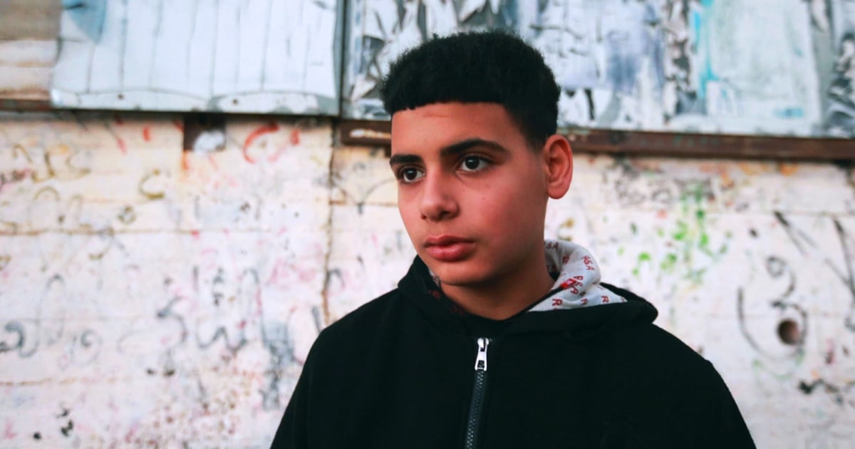 АБУ ДИС, окупиран Западен бряг — 13-годишно американско палестинско момче