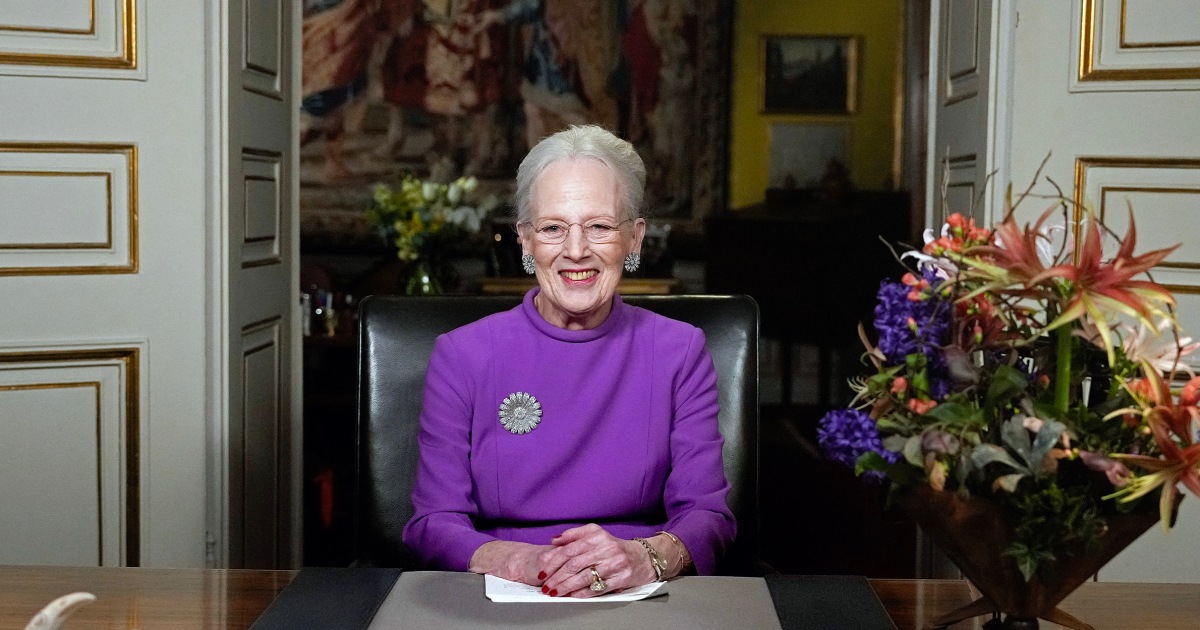 Кралицата на Дания казва, че ще абдикира от трона след 52 години