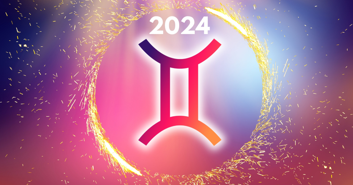 Horóscopo anual de Géminis 2024