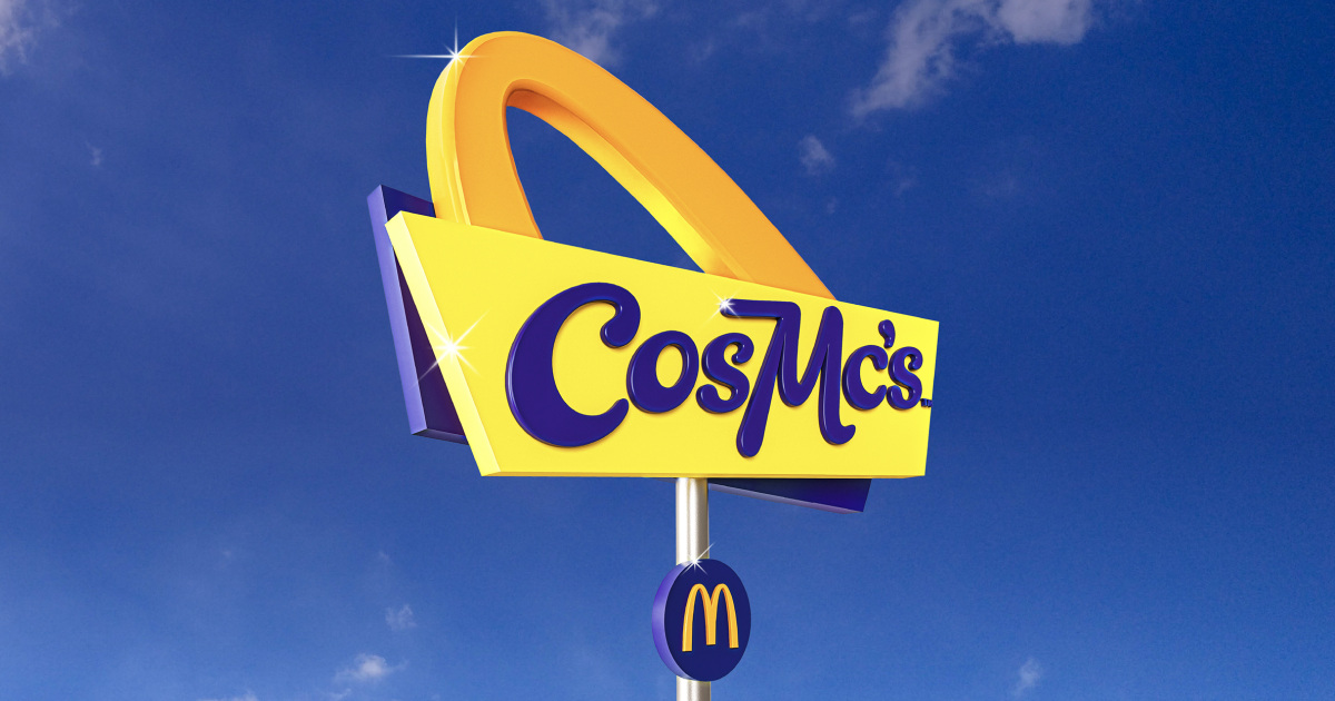 McDonald’s официално обяви че неговата вселена се разширява с CosMc’s