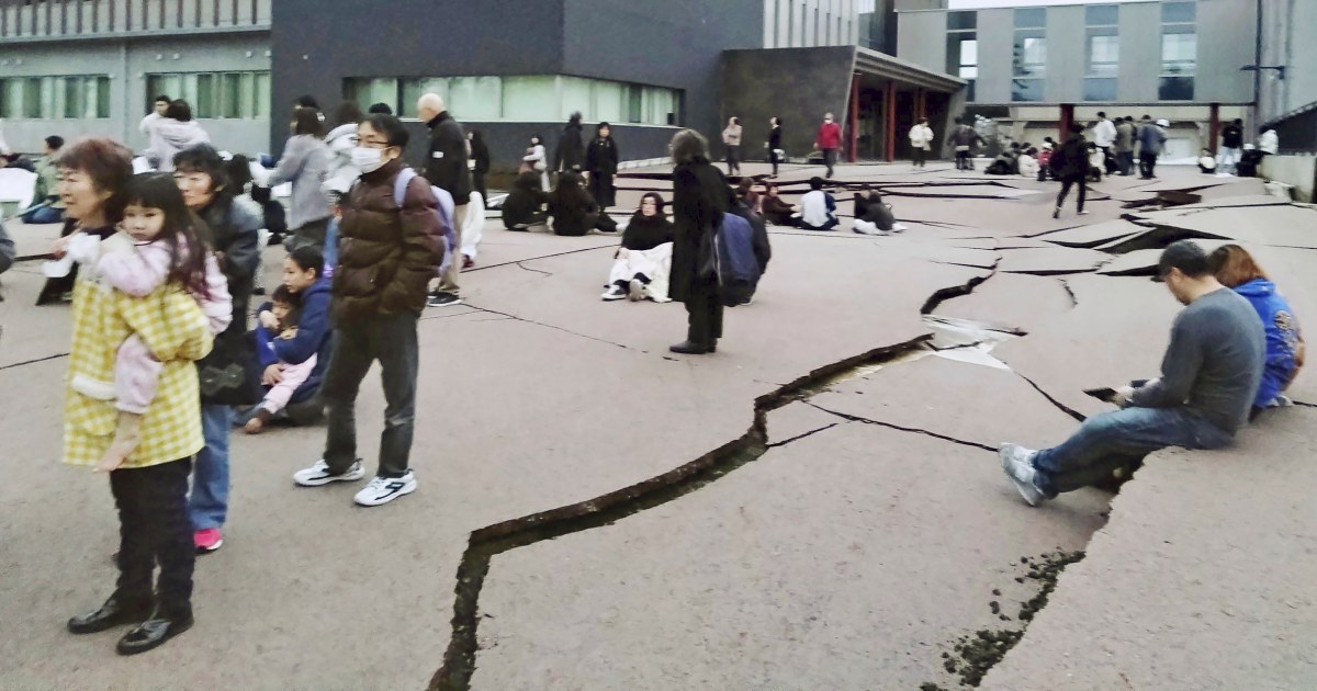 Japan Reports Dozens Of Fatalities After Series Of Strong Earthquakes