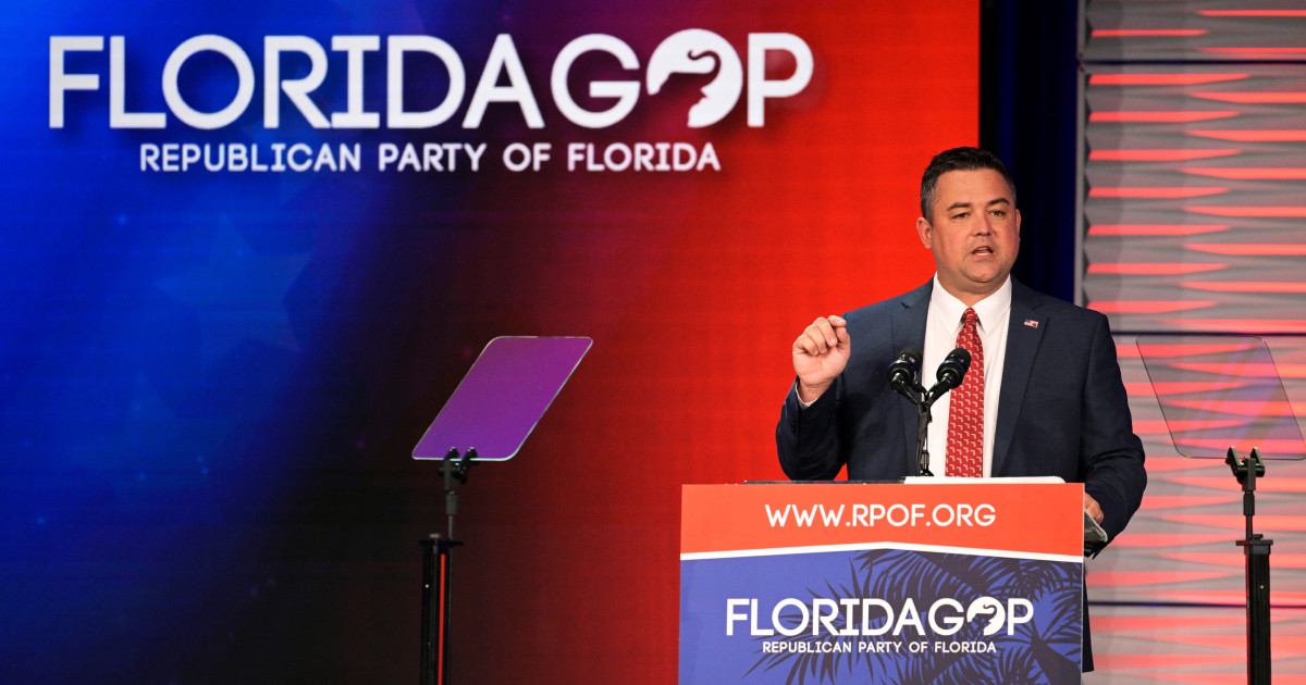 Републиканската партия на Флорида измести Кристиан Зиглър като председател след обвинение в изнасилване