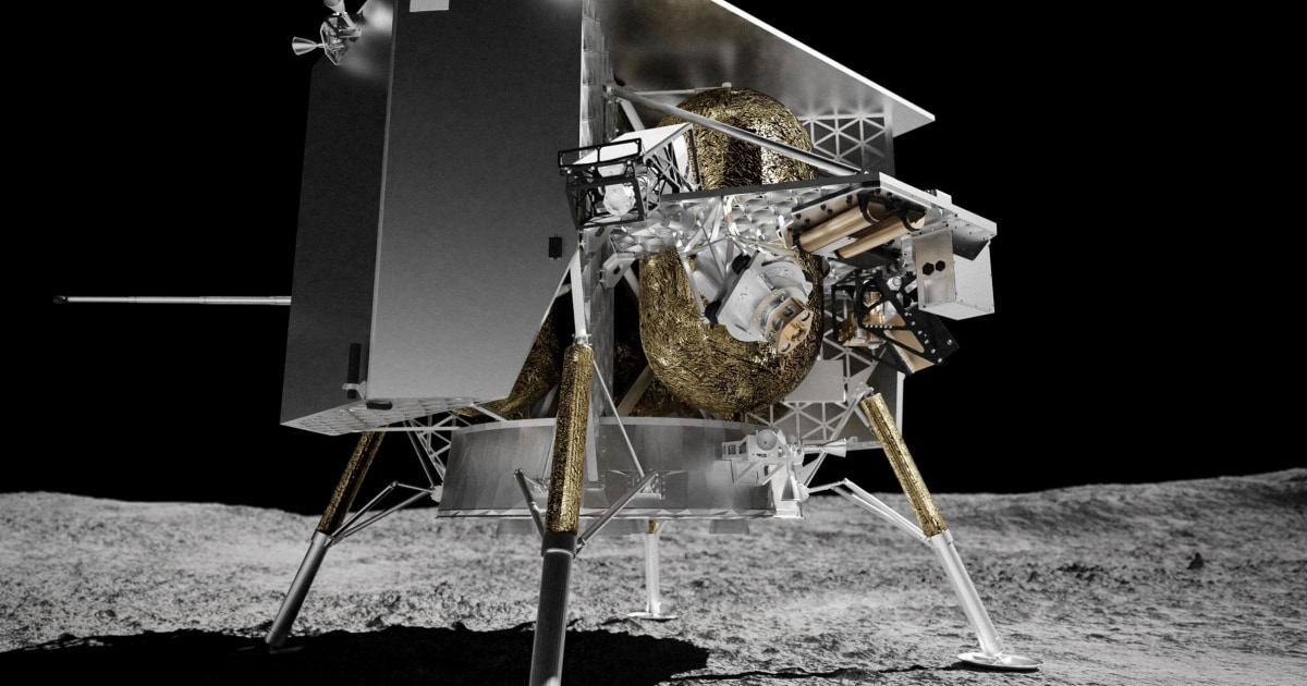 Първата комерсиална мисия до Луната е насрочена за изстрелване, включително космически погребения