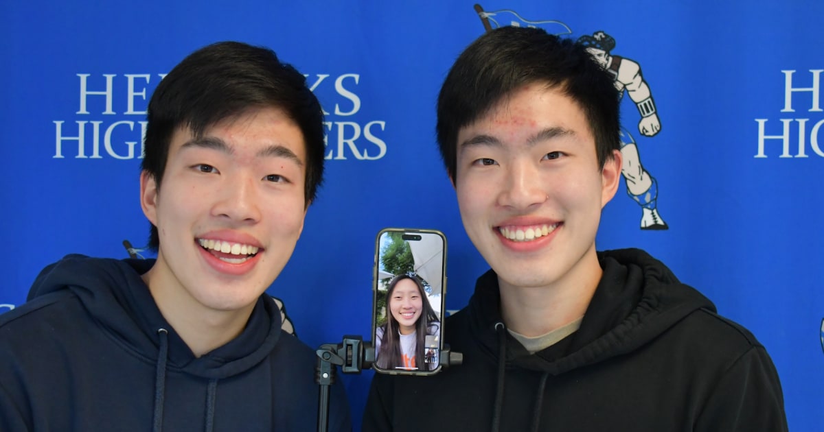 Близнаците от Ню Йорк са обявени за прощъпалник и поздравител на техния випуск