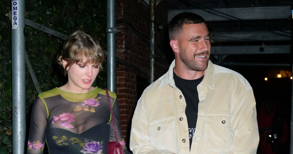 Travis Kelce says as long as he and Taylor Swift are ‘happy that’s