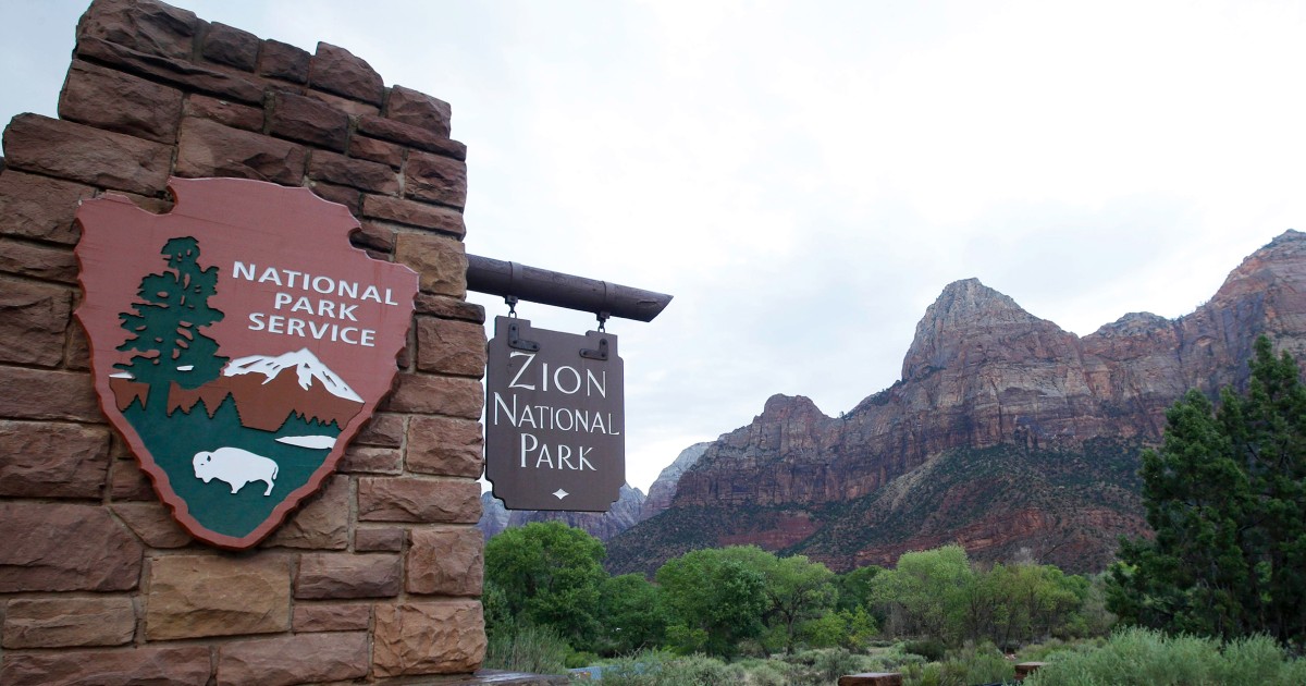 Турист, намерен неотговарящ в Националния парк Зайон в Юта, почина