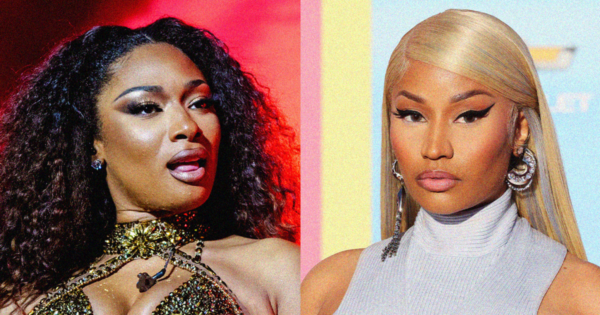 Днодневна онлайн вражда между рапърите Nicki Minaj и Megan Thee