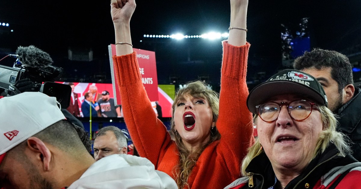 Taylor Swift enoja a los conservadores después de que los Chiefs ganaran el Campeonato de la AFC