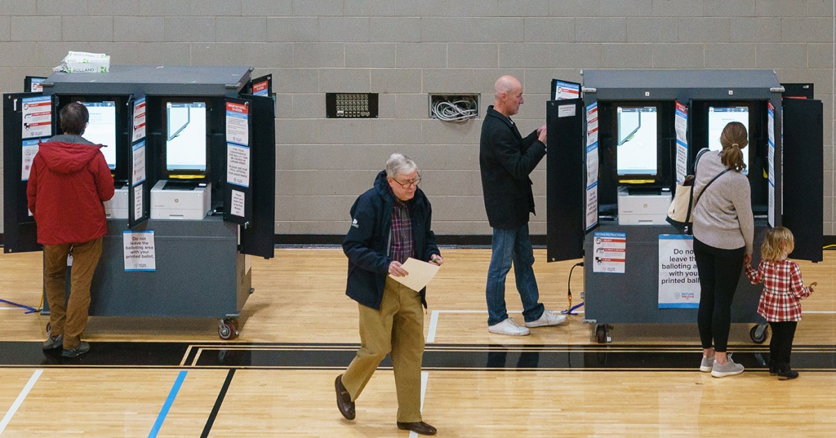 Противоречивите електронни машини за гласуване в Джорджия са изправени пред най-голямото си изпитание досега
