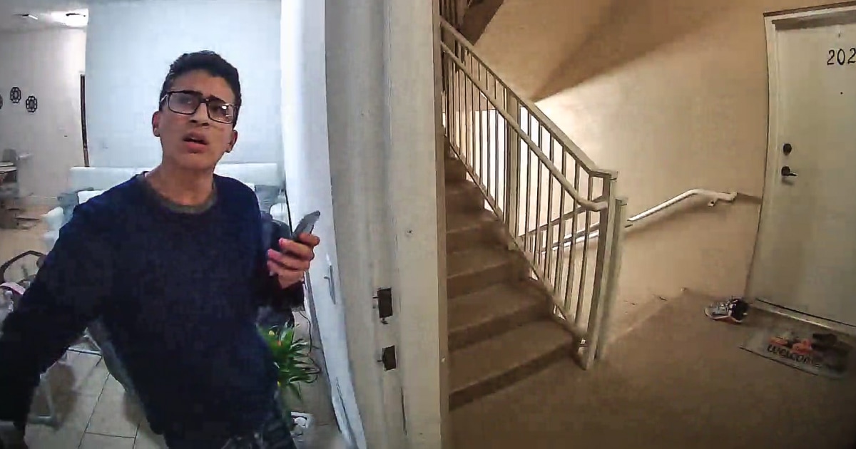 Видеоклиповете на охраната на дома показват майка от Флорида, която